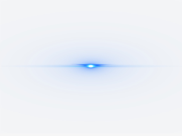透明蓝色光效免抠