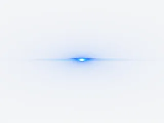 透明蓝色光效免抠