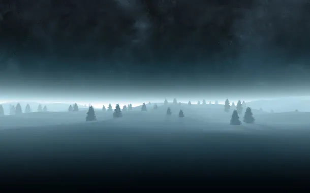 游戏场景蓝色环境光效叠加免抠