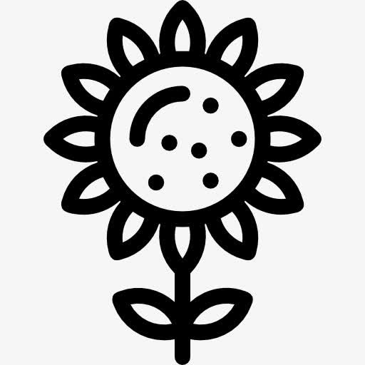 向日葵图标免抠