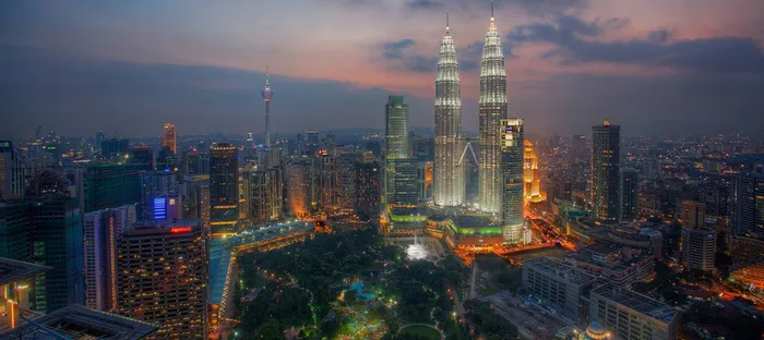 城市夜景海报素材高清