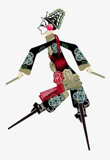 皮影传韵图片免抠