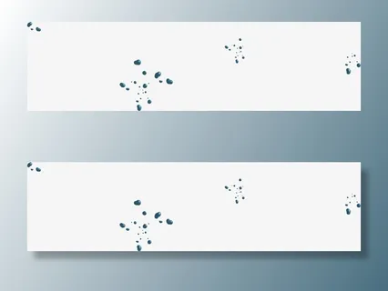 蓝色圆圈医院装饰免抠