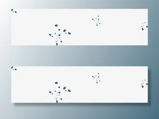 蓝色圆圈医院装饰免抠