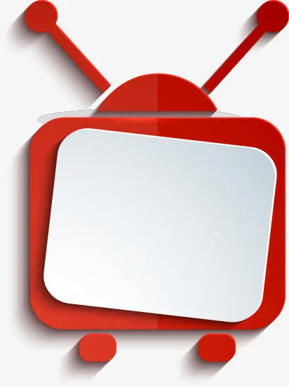 PPT元素 电视机免抠