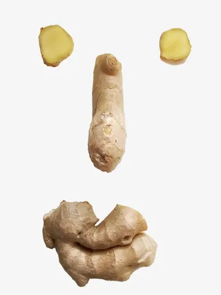 笑脸生姜片免抠