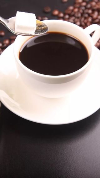 简约文艺商务咖啡摄影H5背景高清