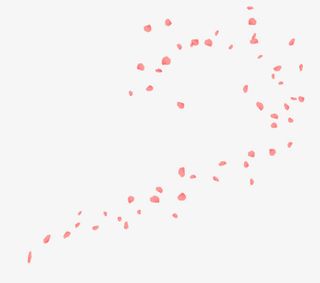 整齐排布粉色云朵免抠