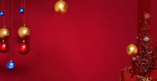 大气喜庆节日礼物铃铛素材海报背景高清