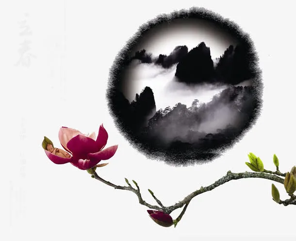 水墨画免抠