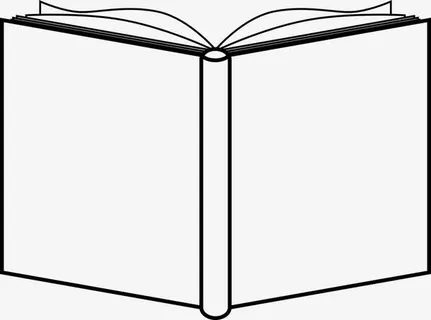 展开的书本免抠