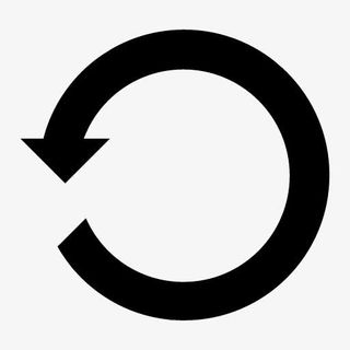 360度逆时针旋转箭头图标免抠