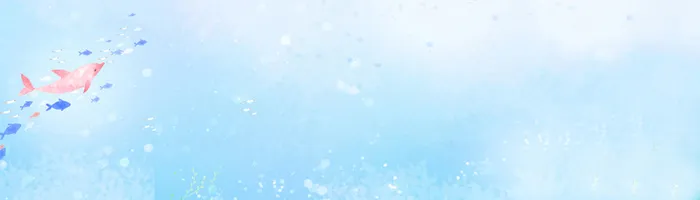 蓝色卡通背景高清