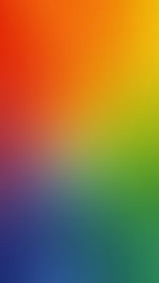 彩色模糊渐变海报免抠