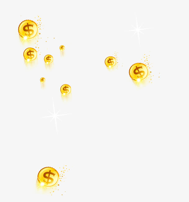 金色的币免抠