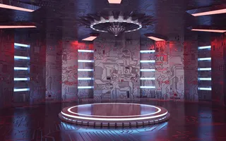 C4D，科幻，绚丽，背景高清