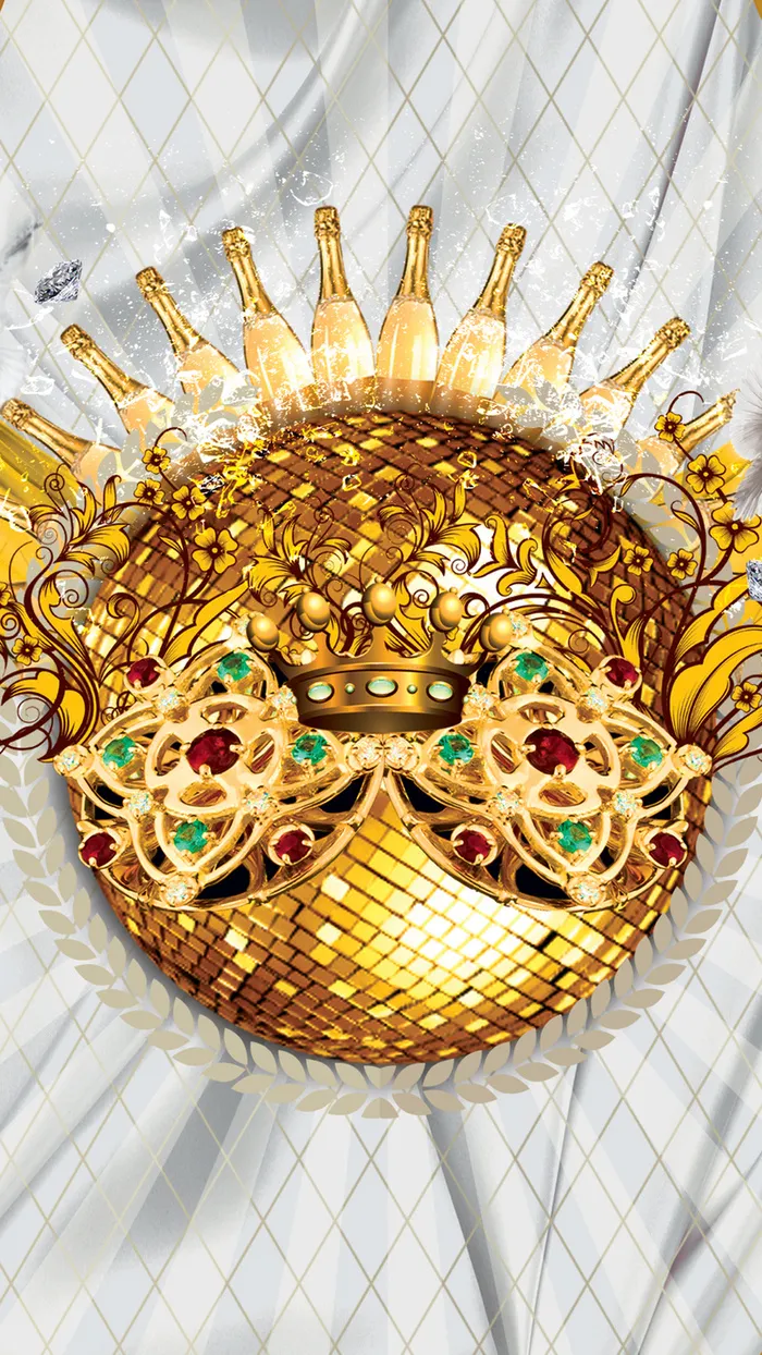 金属质感图形H5背景高清