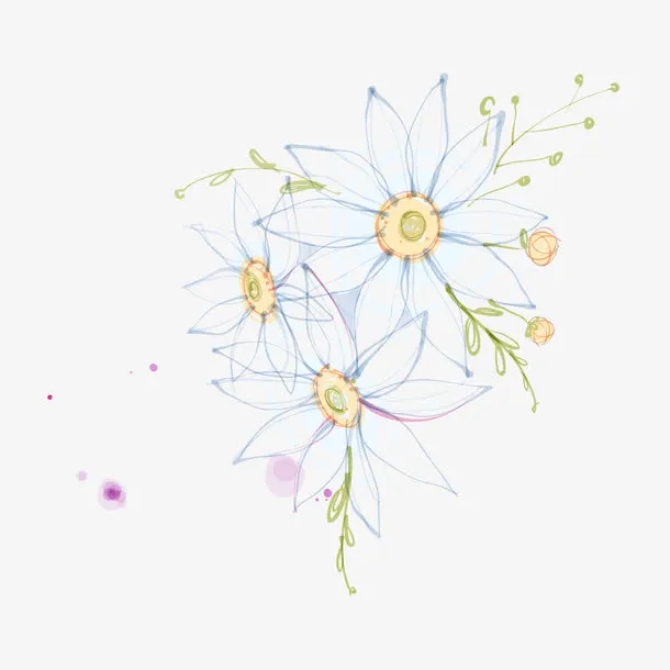 牵牛花矢量图免抠