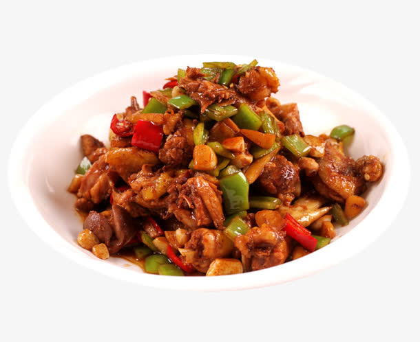 米椒炒鸡免抠