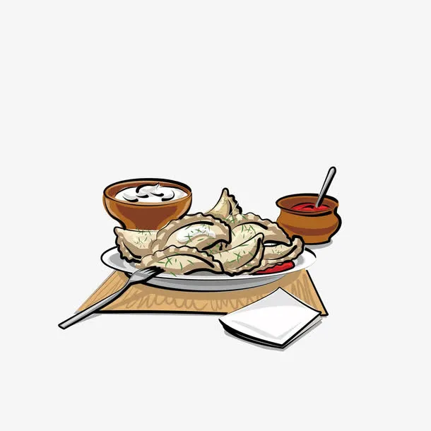饺子插画免抠