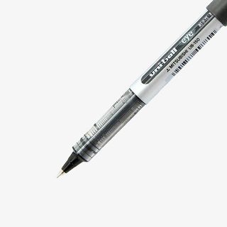 黑色针管头水性笔时尚简约免抠