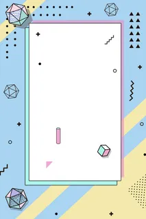 时尚简约几何图形海报高清