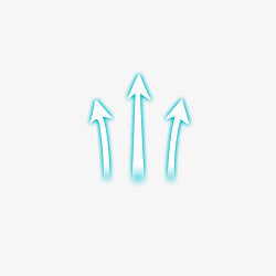 透气向上箭头装饰免抠手绘/卡通卡通元素