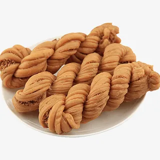 天津大麻花面点免抠