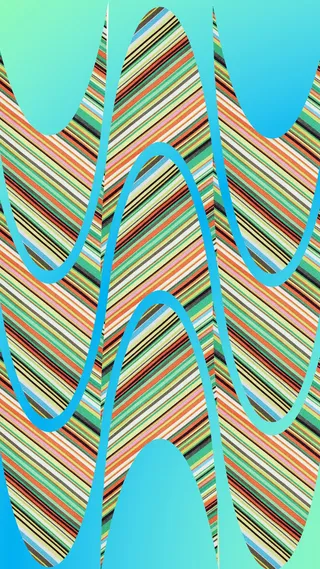 抽象几何艺术效果图片高清