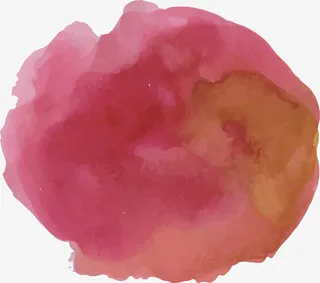 红色晕染效果免抠