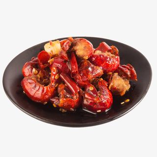 麻辣盱眙龙虾特写免抠