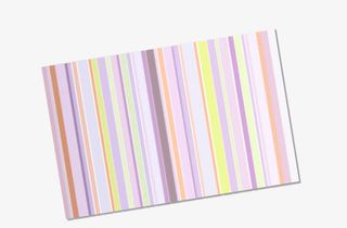 彩色条纹纸张，笔记本，学习用品免抠