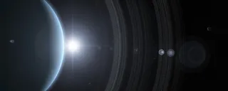 灰色科幻光点背景高清