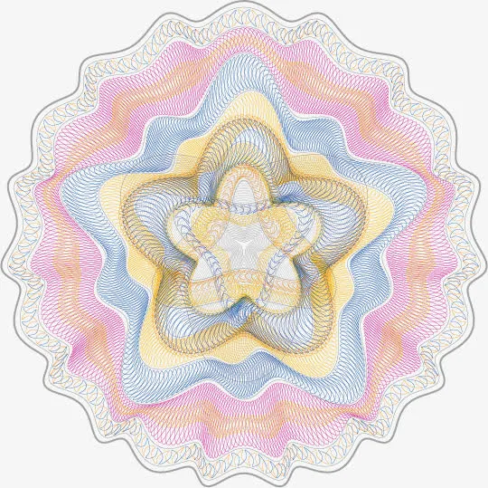 防伪花纹素材免抠