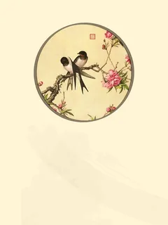 惊蛰节气简约背景模板高清