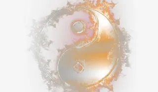 水火交融八卦光效免抠