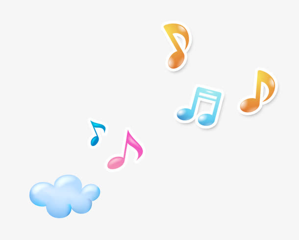 卡通音乐免抠