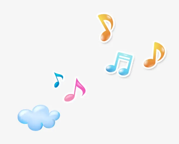 卡通音乐免抠