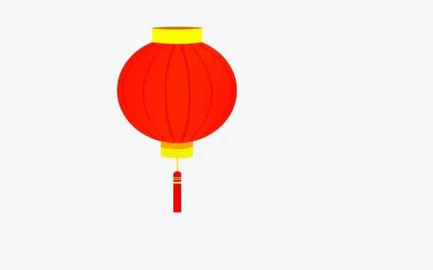 红灯笼福 国庆  卡通红灯笼免抠