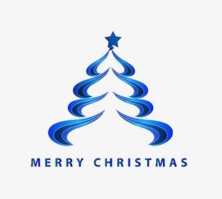创意圣诞树矢量素材免抠