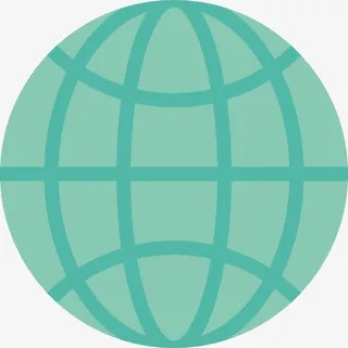 地球电网图标免抠