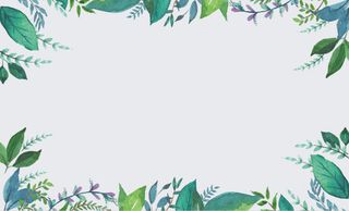 花艺    清新 简约 名片  纹理免抠