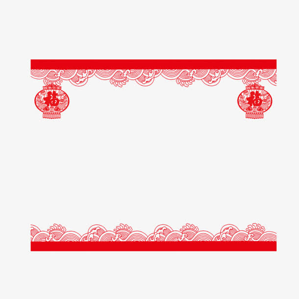 古风边框免抠