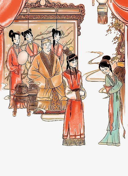 红楼梦故事免抠
