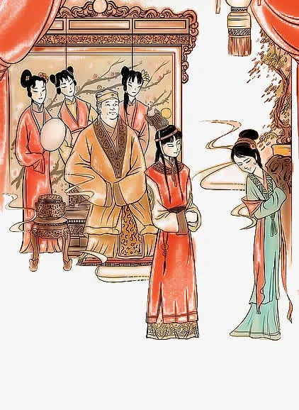 红楼梦故事免抠