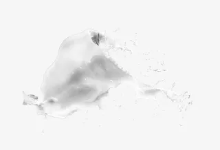 牛奶喷溅免抠