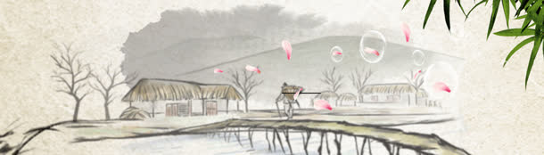 插画背景