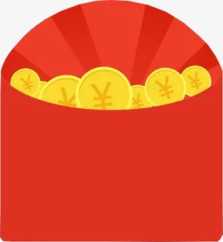 年终促销红包png素材免抠