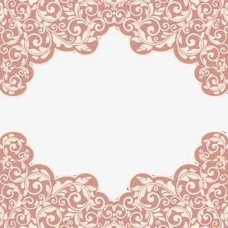 边框 花纹 欧美风免抠