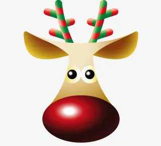 手绘圣诞装饰元素素材免抠